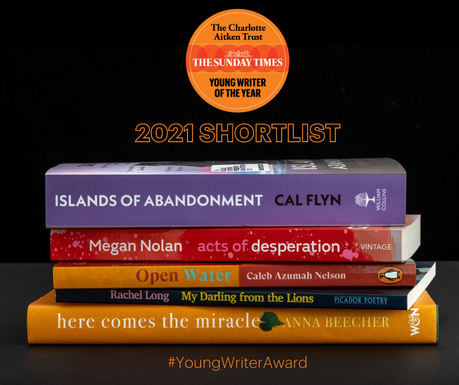 shortlist for the 2021 Sunday Times Charlotte Aitken Young Writer of the Year Award