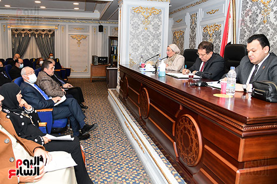 اجتماع لجنه الشئون العربيه (3)