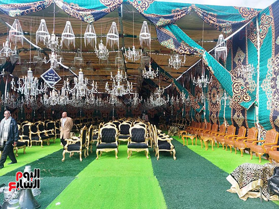 عزاء-الكاتب-الصحفي-ياسر-رزق-بمدينة-أبو-صوير-بالإسماعيلية