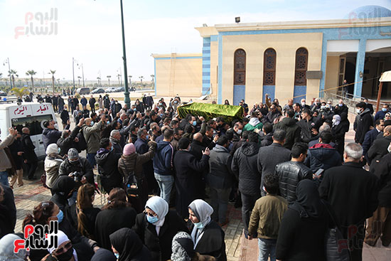 جنازة الكاتب الصحفى ياسر رزق