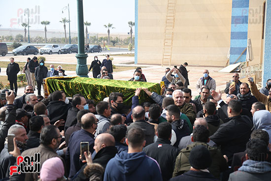 جنازة ياسر رزق