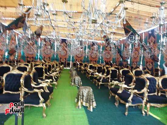 اليوم-السابع-داخل-سرادق-عزاء-الكاتب-الصحفي-ياسر-رزق-بالإسماعيلية