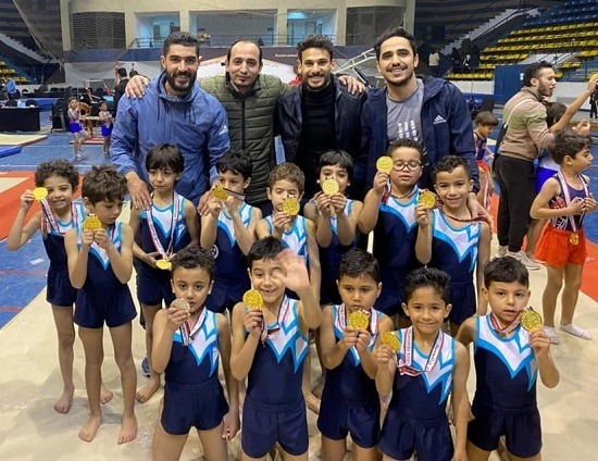 أنس محمود حسين يحصد  ميدالية ذهبية في بطولة كأس مصر للجمباز (9)