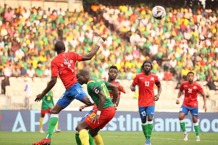 مباراة جامبيا ضد الكاميرون  (1)