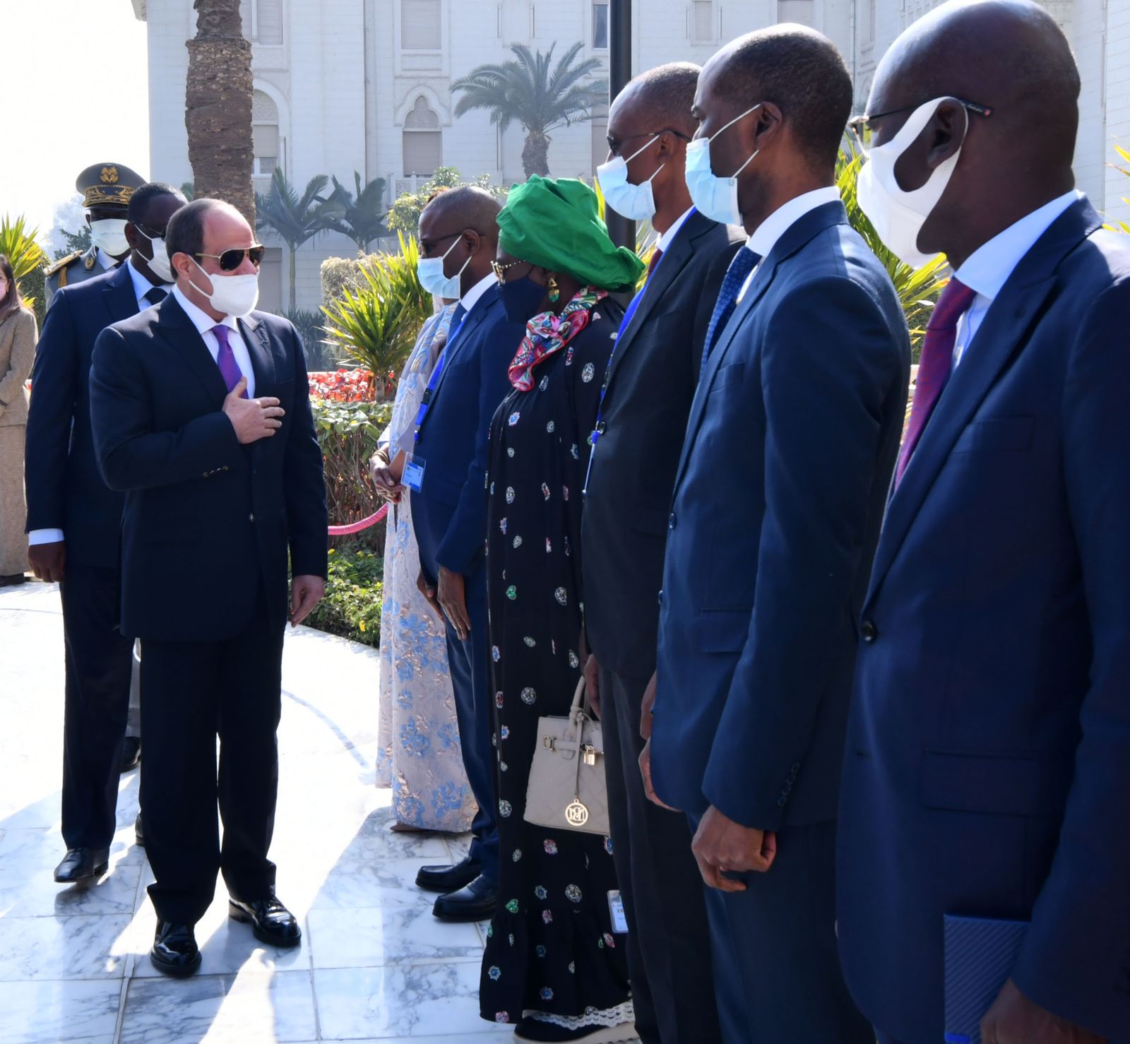 الرئيس السيسى و الرئيس السنغالى (20)