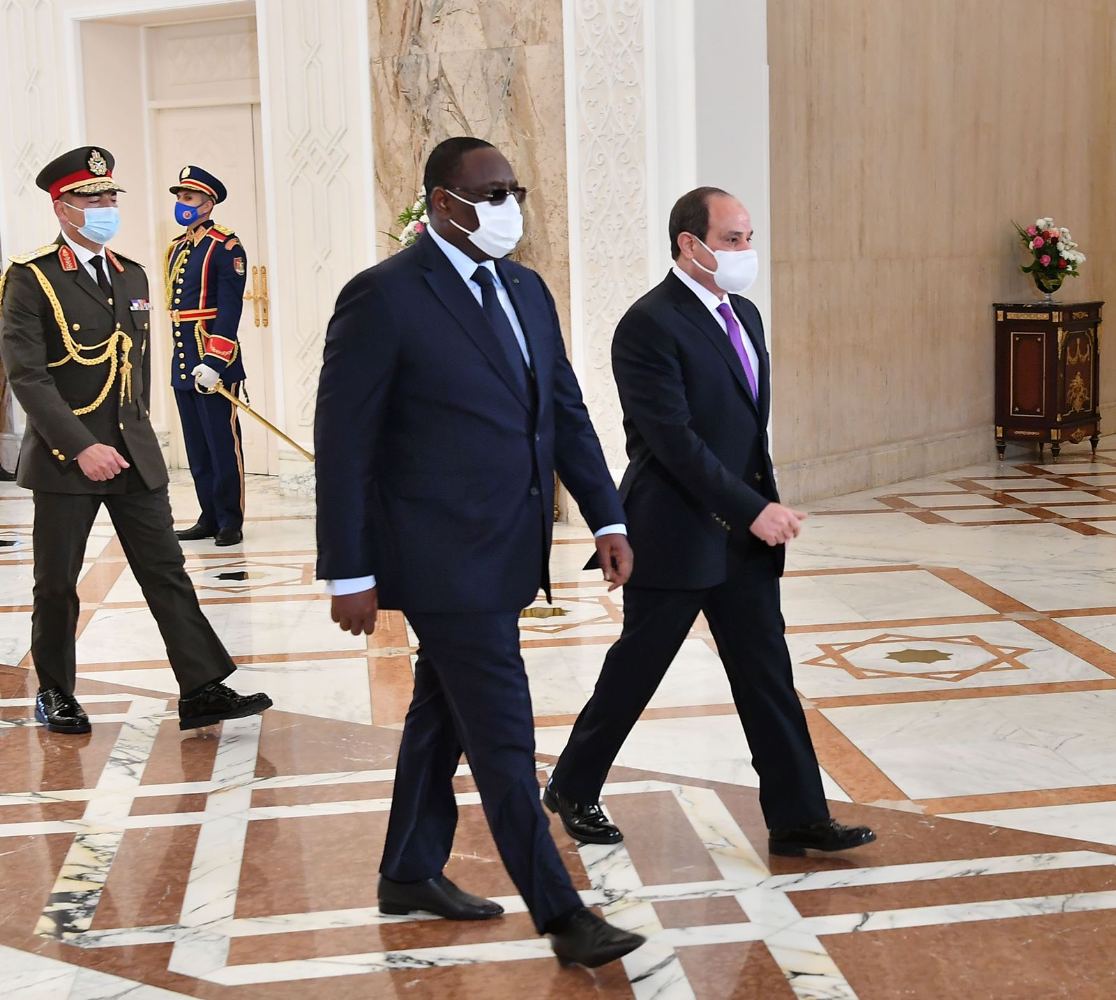 الرئيس السيسى و الرئيس السنغالى (15)