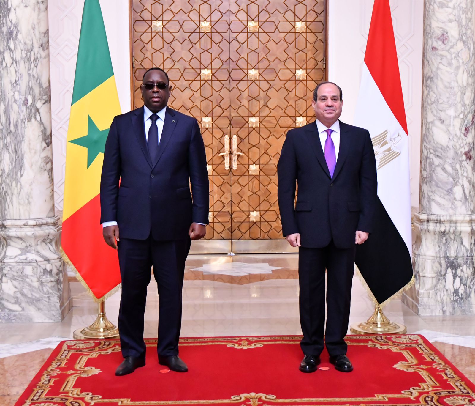 الرئيس السيسى و الرئيس السنغالى (4)
