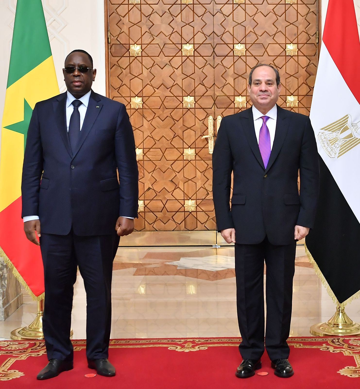 الرئيس السيسى و الرئيس السنغالى (2)