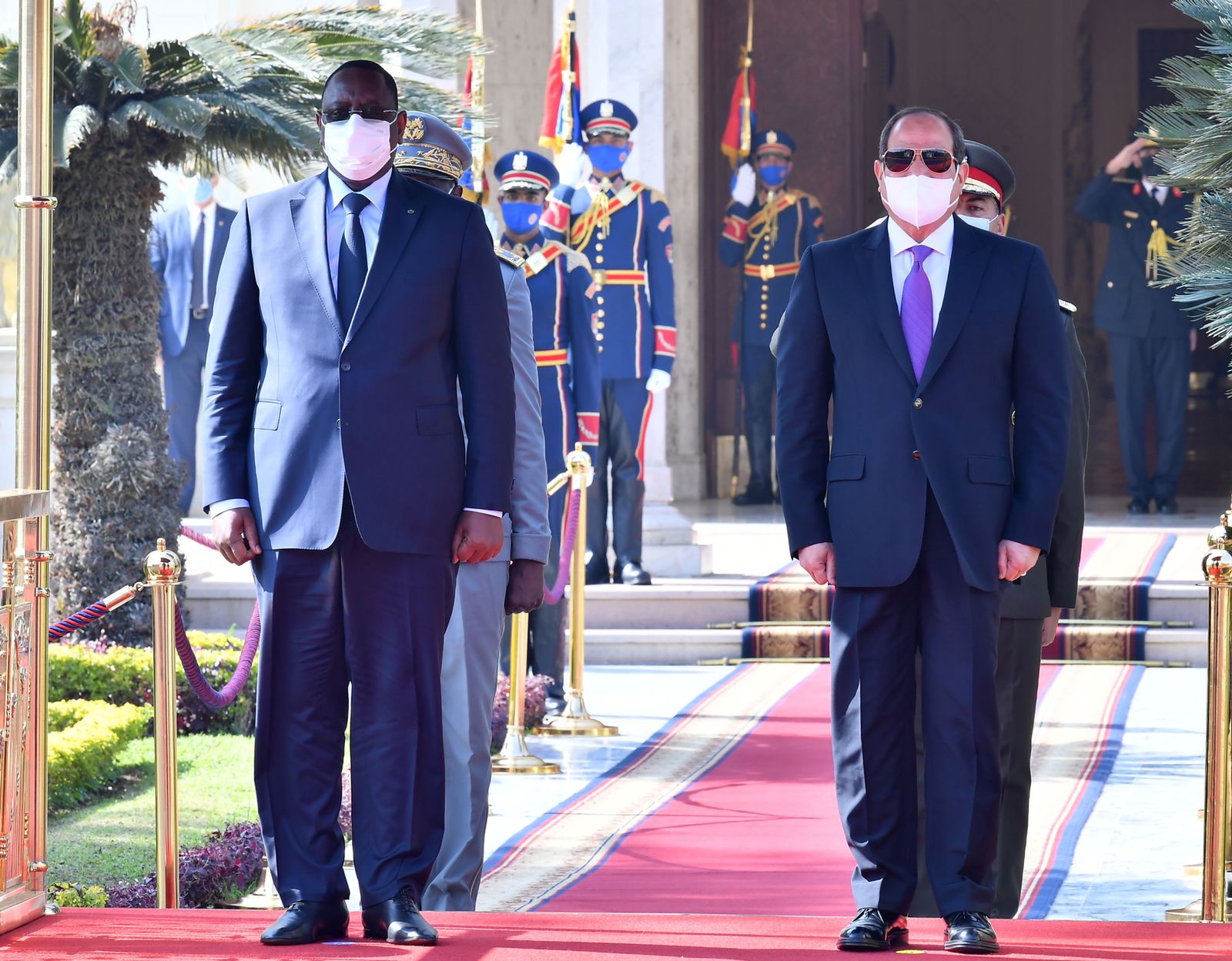 الرئيس السيسى و الرئيس السنغالى (5)
