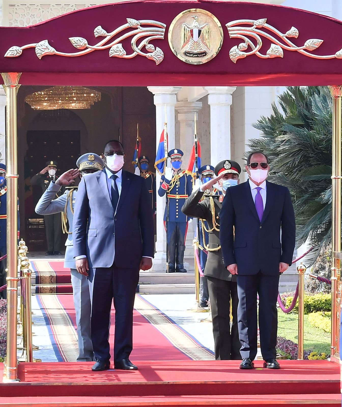 الرئيس السيسى و الرئيس السنغالى (1)