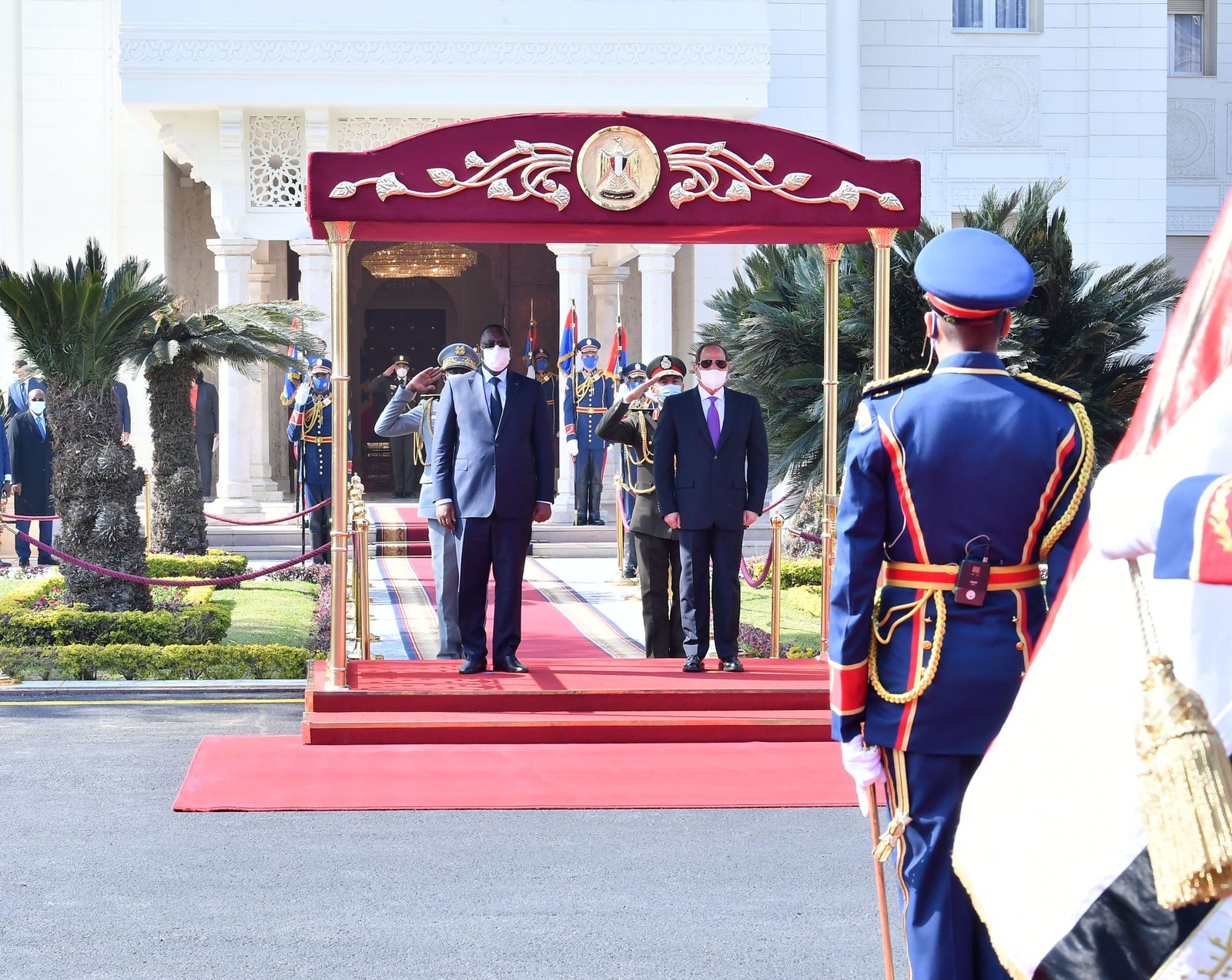 الرئيس السيسى و الرئيس السنغالى (6)