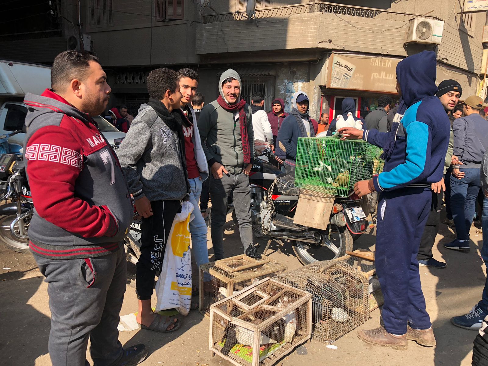  سوق الحمام بمدينة المنصورة (4)