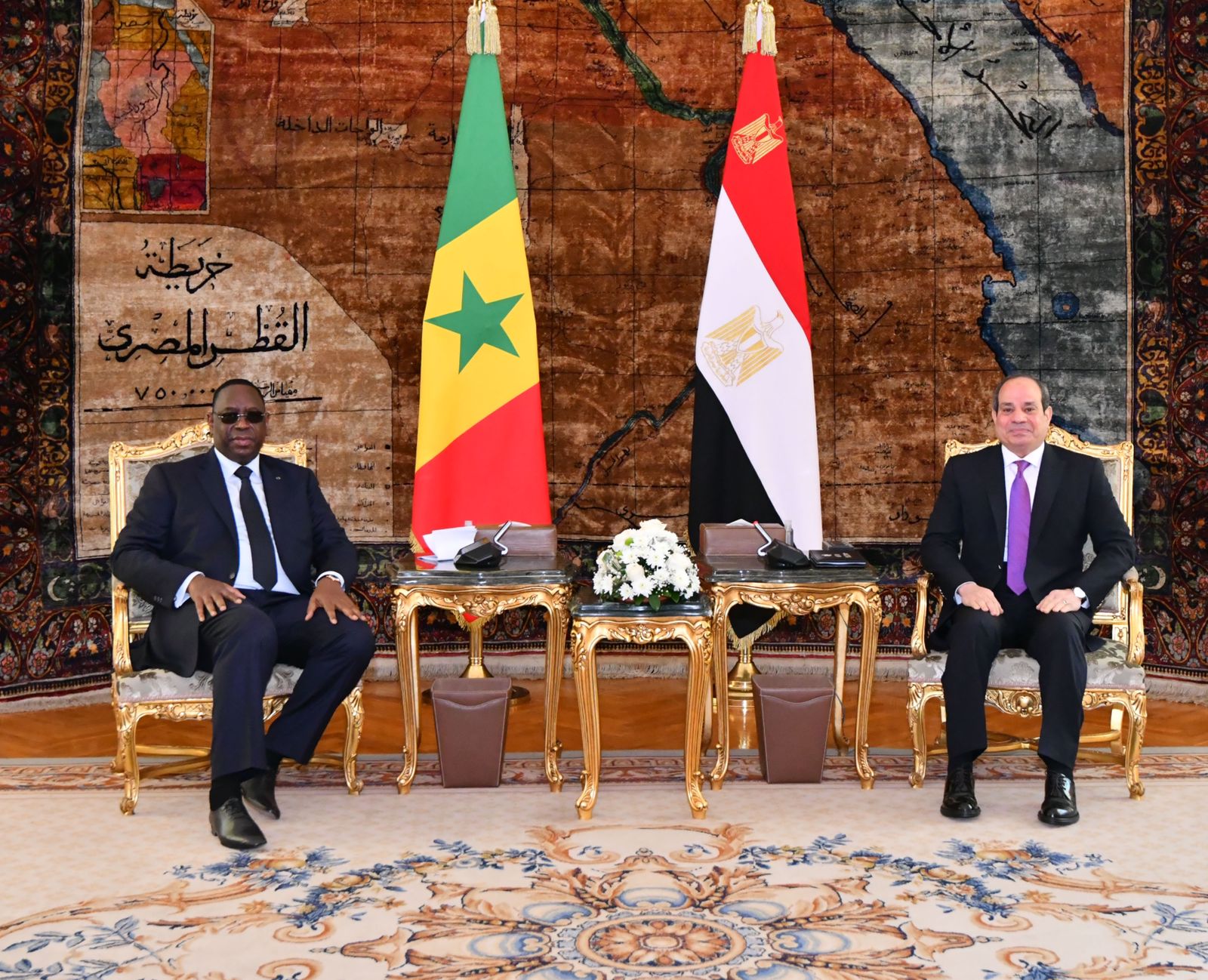 الرئيس السيسى و الرئيس السنغالى (13)