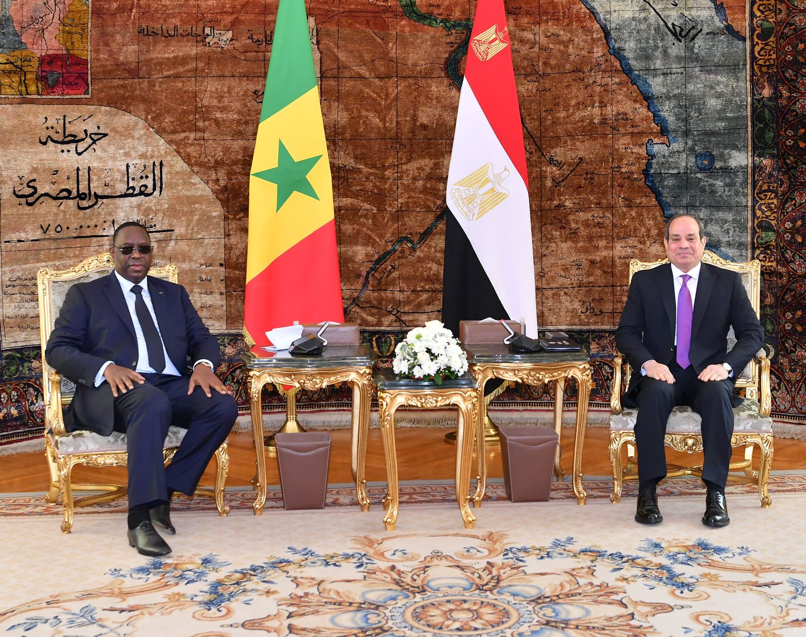 الرئيس السيسى و الرئيس السنغالى (10)