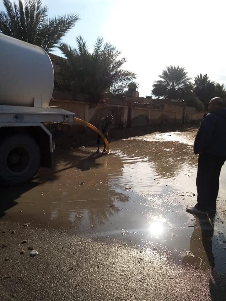 أمطار وسيول بمناطق الحسنة بوسط سيناء  (1)