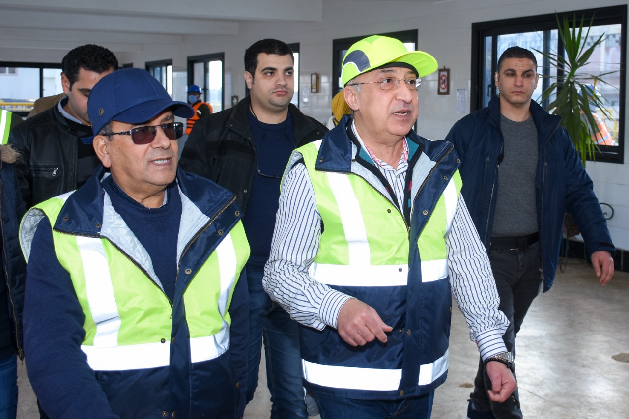محافظ الإسكندرية يفتتح تطوير محطة مياه المنشية (10)