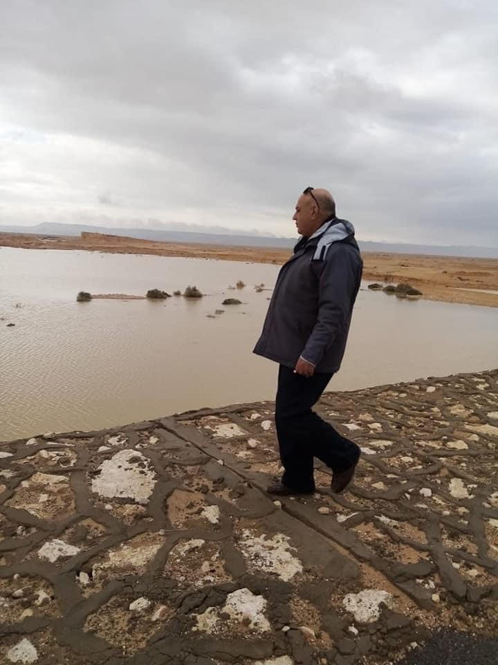 أمطار وسيول بمناطق الحسنة بوسط سيناء  (2)