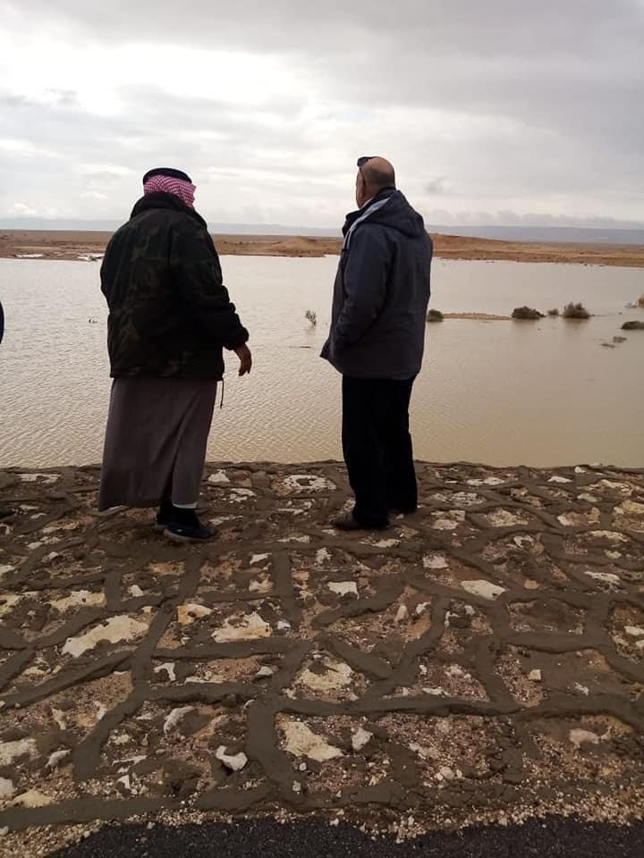 أمطار وسيول بمناطق الحسنة بوسط سيناء  (3)