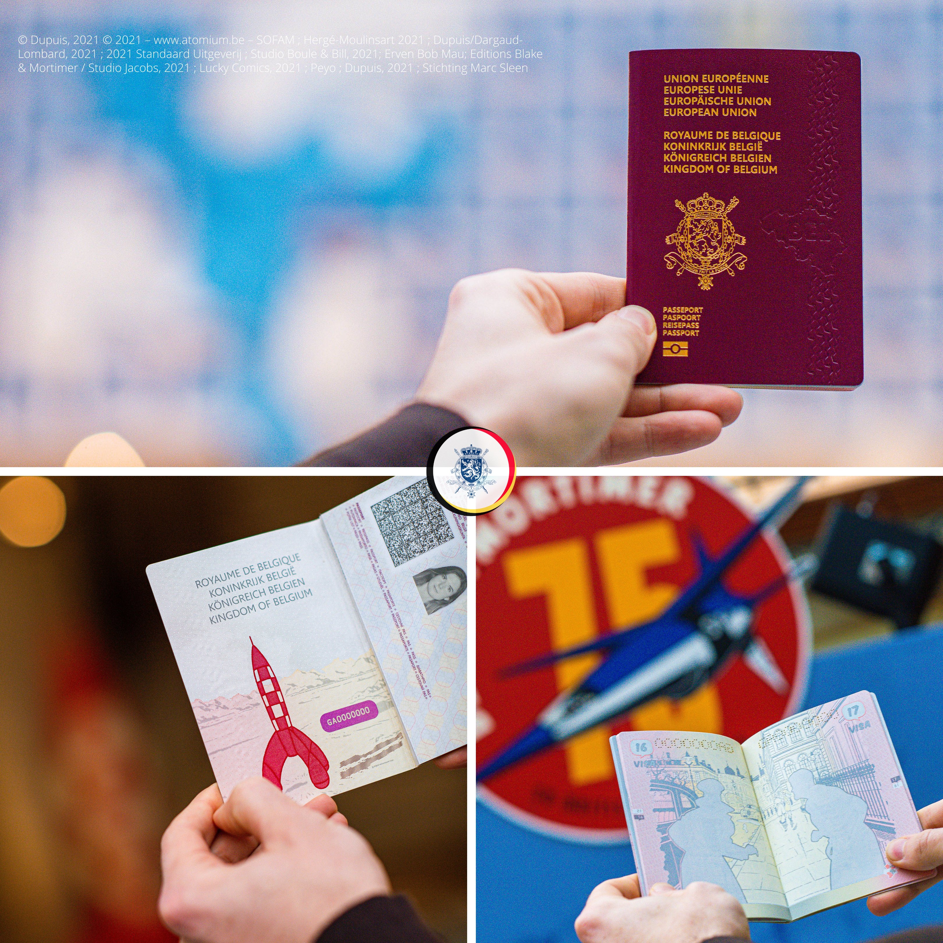 جواز السفر البلجيكى