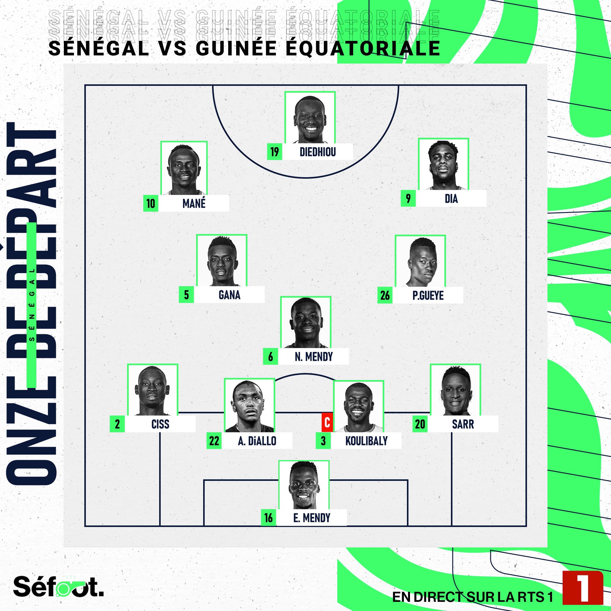 تشكيل منتخب السنغال