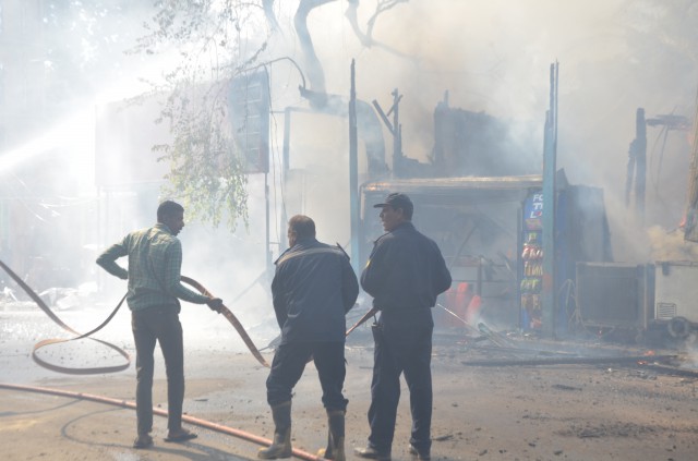  حادث انفجار أنبوبة بوتاجاز داخل أحد المخابز (12)