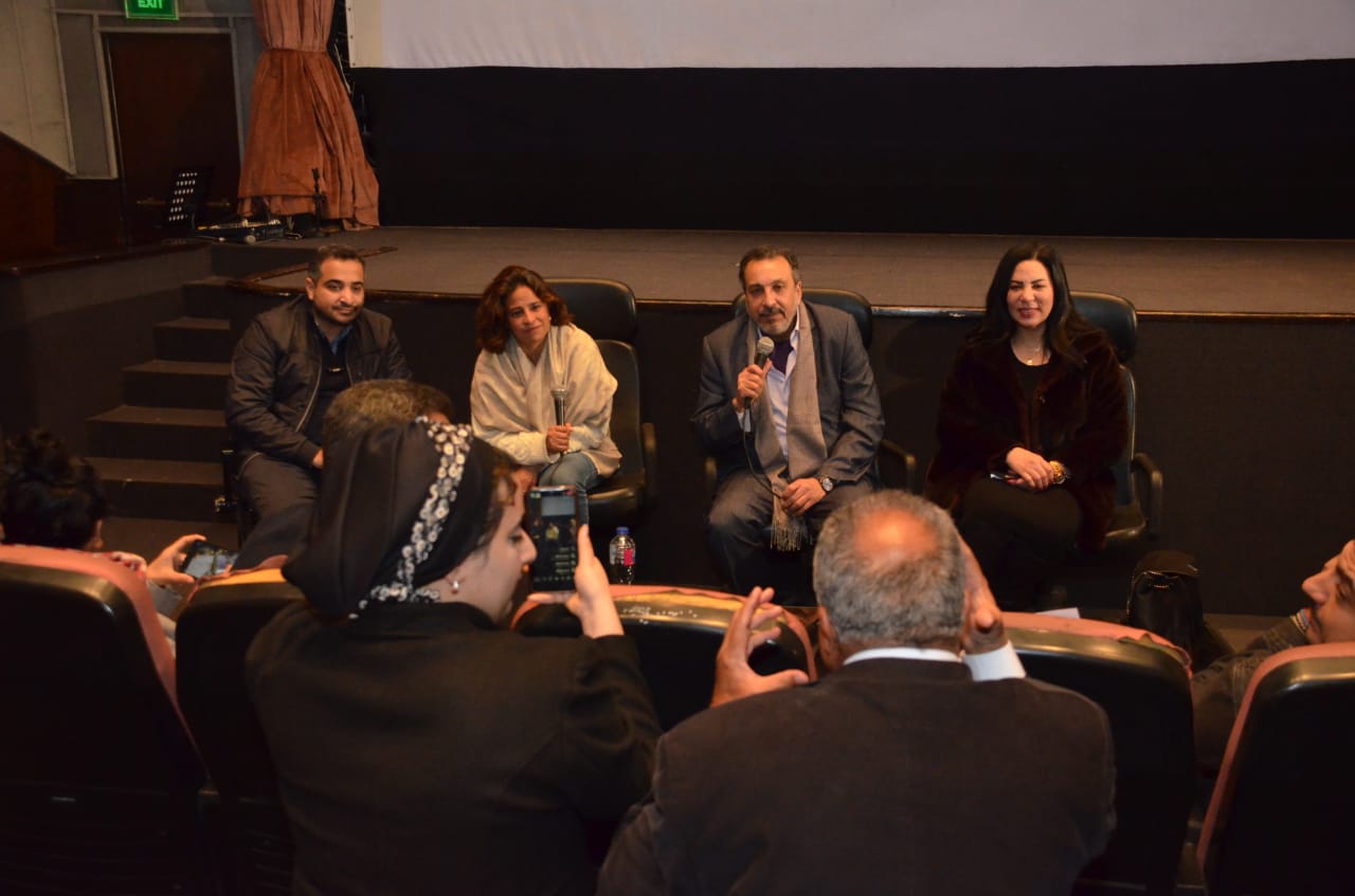 نادين خان سعيد بعرض أبو صدام بجمعية الفيلم وقصته مستوحاه من حادث تريلا حقيقى (3)