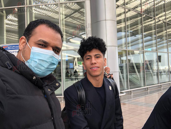 بعثة الأهلى تصل مطار القاهرة (3)