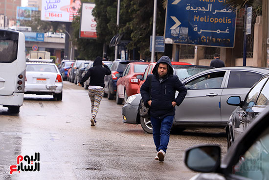 سقوط الأمطار على القاهرة الكبرى (1)