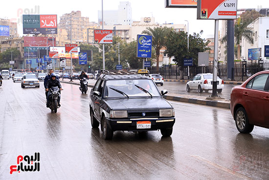 سقوط الأمطار على القاهرة  (1)