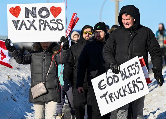 مسيرات احتجاجية فى كندا