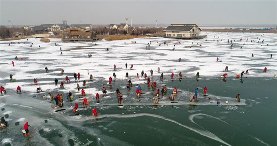 مهرجان الصيد فى الجليد