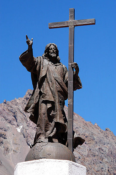 المسيح فى جبال الأنديز