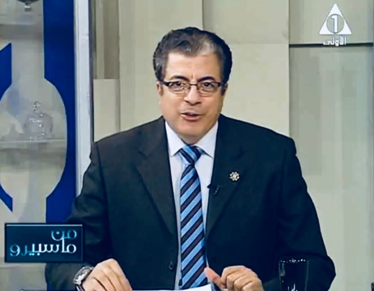 خالد سعد مذيع التليفزيون المصرى