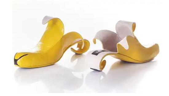 Banana shoes