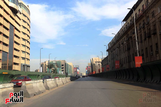سيولة مرورية فى شوارع القاهرة