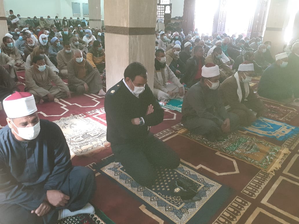 حضور افتتاح مسجد الراضي بمدينة الأقصر