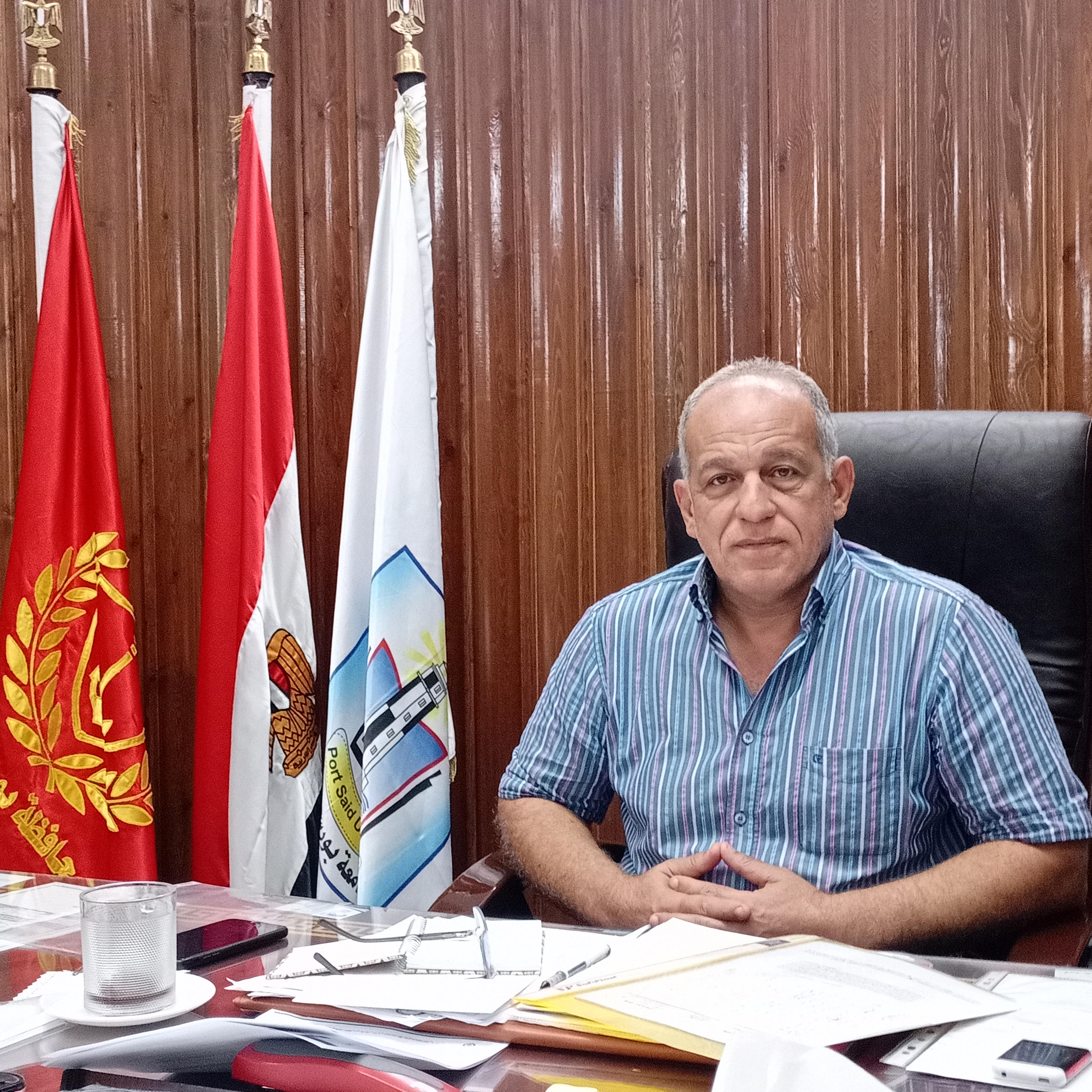 الدكتور جلال سالم نائب رئيس جامعة بورسعيد