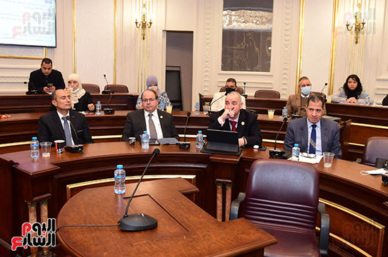 اجتماع لجنة الصحة بمجلس الشيوخ المنعقد لاستكمال مناقشة الدراسة المقدمة من النائبة سهير عبد السلام (3)