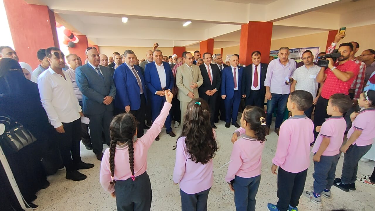 افتتاح مدرسة بالعريش فى سيناء