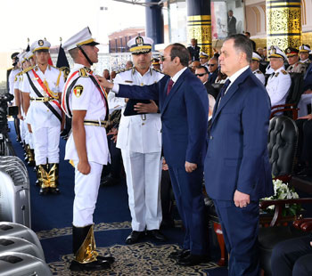 الرئيس السيسى يشهد حفل تخرج دفعة جديدة من كلية الشرطة (5)