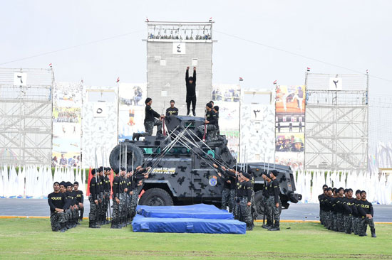 الرئيس السيسى يشهد حفل تخرج دفعة جديدة من كلية الشرطة (16)