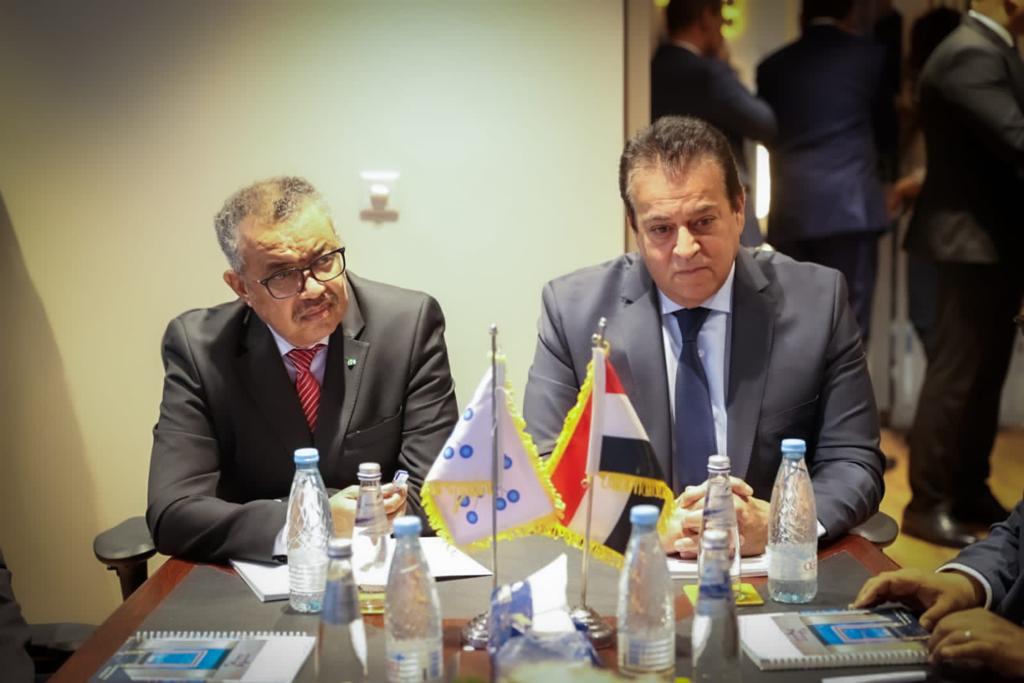 وزير الصحة ومدير عام المنظمة