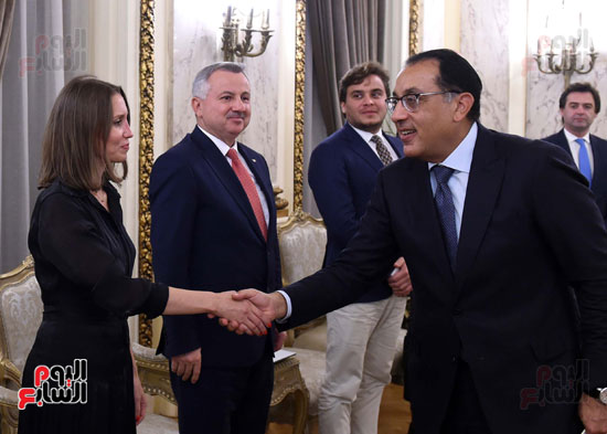 مدبولى يلتقى نيكو بوبيسكو نائب رئيس الوزراء بجمهورية مولدوفا (6)