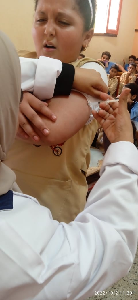 خلال تطعيم الطلاب