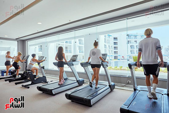 صالات الرياضة في الفنادق