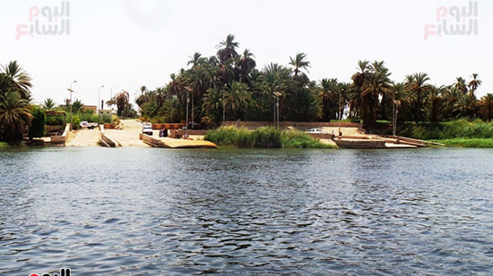مدخل-القرية-من-جهة-النيل