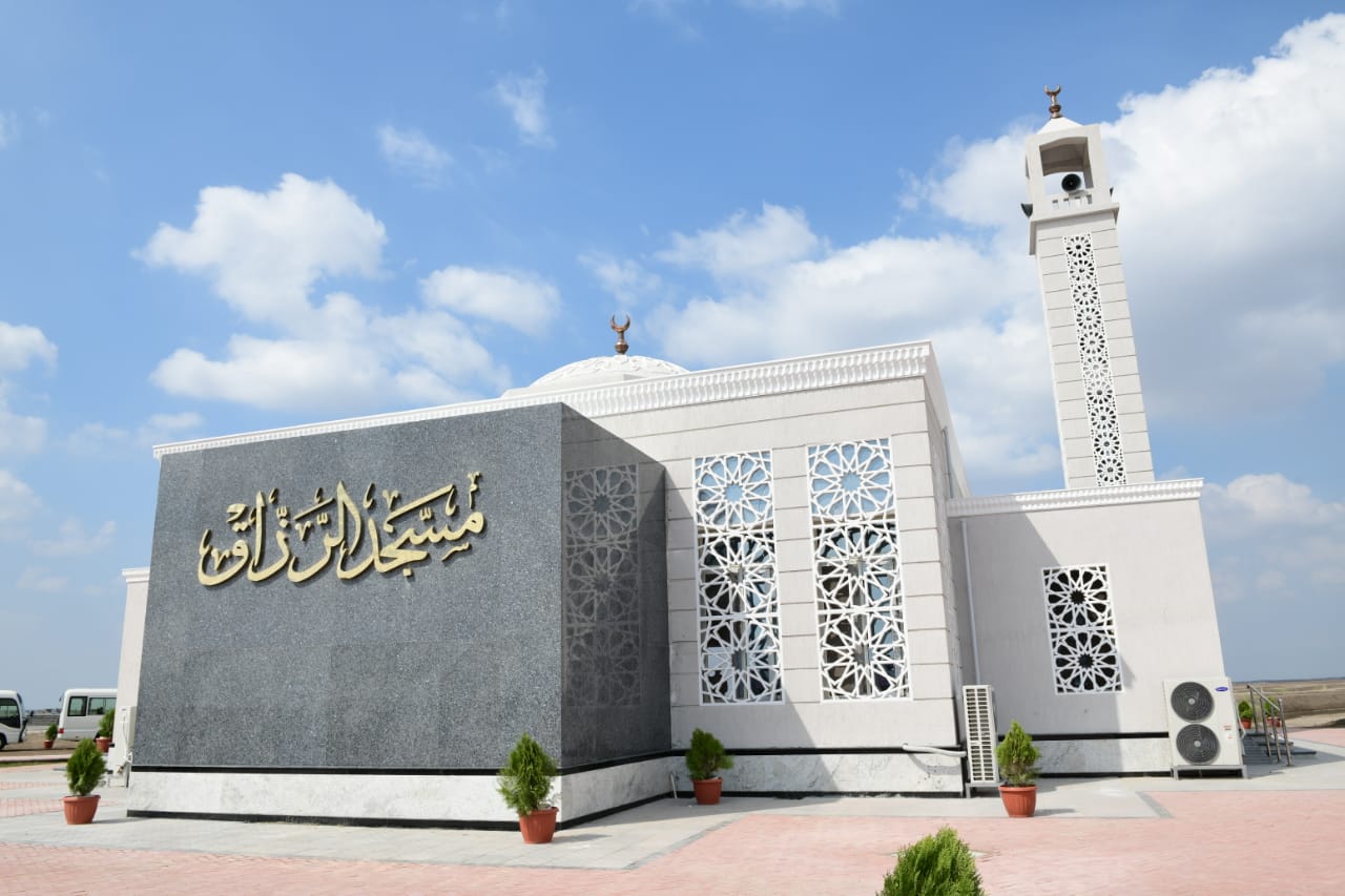 افتتاح مسجد الرزاق