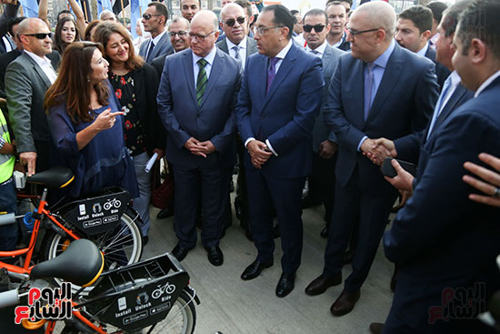 رئيس الوزراء يفتتح مشروع الدراجات  (19)