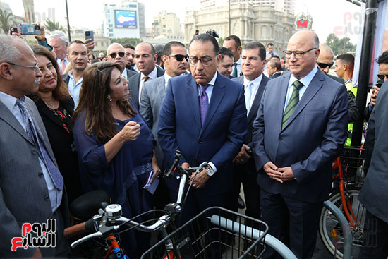 رئيس الوزراء يفتتح مشروع الدراجات  (22)
