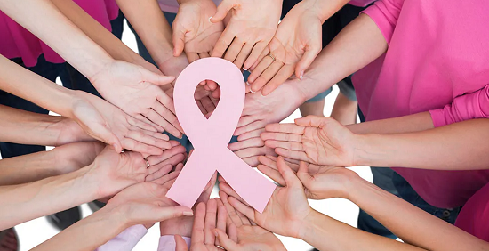 دعم مريضة سرطان الثدى